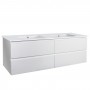 Revive Matte White Wall Hung 1500 Vanity Cabinet Only